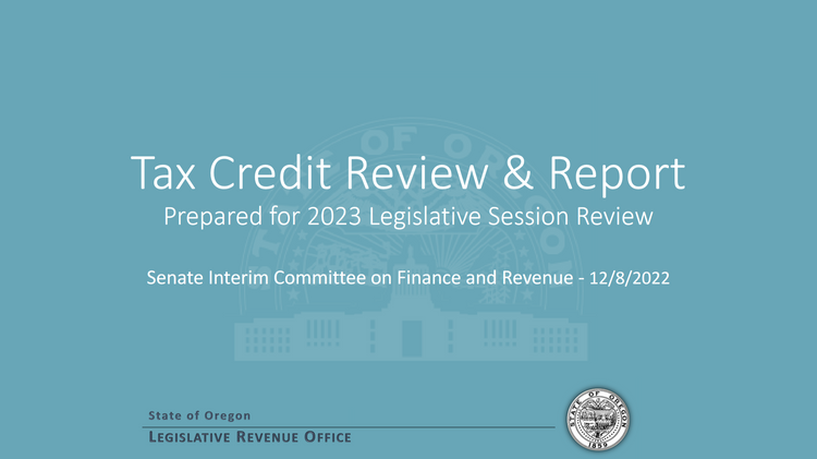 Senate Finance & Revenue - 12.08.2022