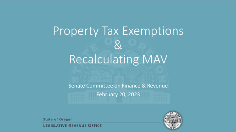 Senate Finance & Revenue - 02.20.2023